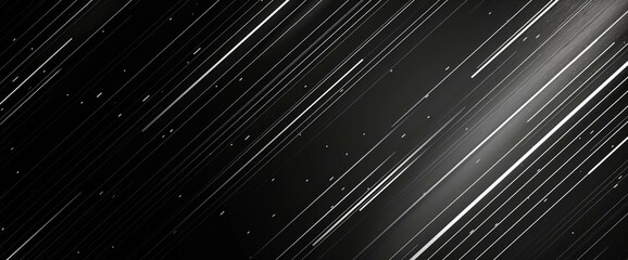 Aufkleber - a dark background featuring numerous thin white diagonal lines, varying in thickness, creating a dyn