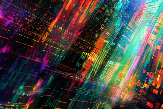 digital data graphic dark financial stock photos and royaltyfree images, in the style of vibrant, high-energy imagery