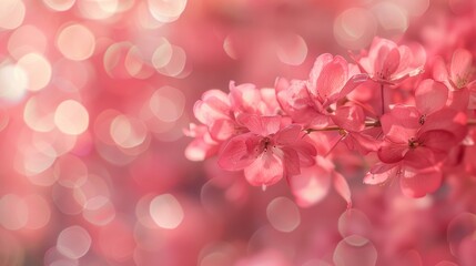 Wall Mural - Soft edges and blurred petals blur into one at the Flower Festival.