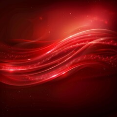 Poster - Abstract Red Swirl Background