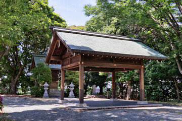 Wall Mural - 神社の霊堂