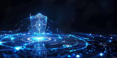 Poster - digital shield: cybersecurity and data protection