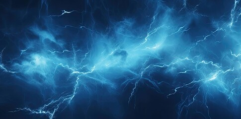 blue lightning background with a lot of light