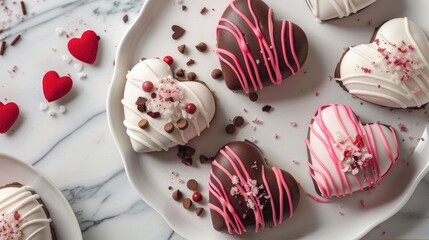 Poster - Heart shaped holiday treats