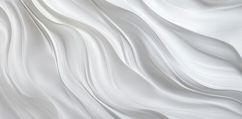 Wall Mural - white gray background with a lot of waves