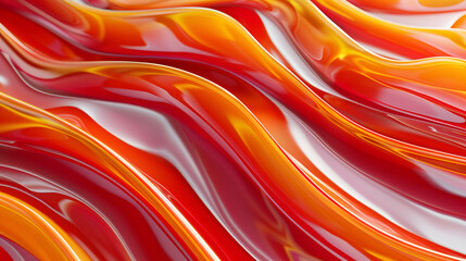 Poster - Abstract background of colorful liquid liner, Abstract texture of liquid acrylic, Abstract design, ideal for backgrounds and dynamic visuals

