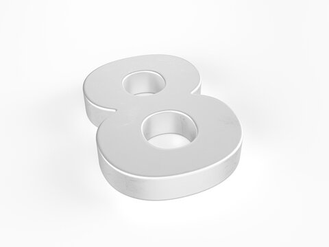 Metal number eight