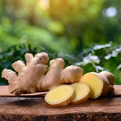 Wall Mural - Fresh Ginger