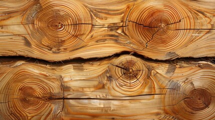 Poster - A wooden surface with a lot of holes and grooves. The wood appears to be old and weathered, giving the impression of a rustic or antique feel. The holes and grooves create a sense of depth and texture