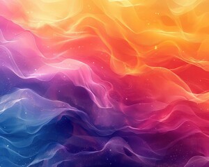 Poster - DIY-themed modern background with soft colors and gradient designs, perfect for creating engaging social media content.