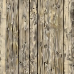 Poster - The image is a wood grain background with a few wooden objects in the foreground. Scene is warm and inviting, with the wood grain giving it a rustic feel
