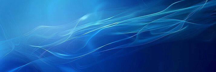 Aufkleber - A blue background with a blurry white line