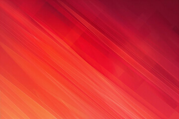 Wall Mural - A red and orange background with a red line. The image has a bold and vibrant feel to it, with the red