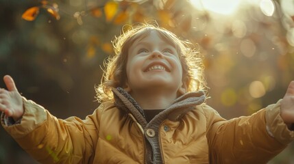 Wall Mural - Play like a child, with boundless energy and a sense of wonder, finding delight in the simplest of games and activities.