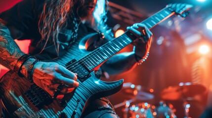 Canvas Print - Shred like a virtuoso on the guitar, channeling your inner rock god as you unleash blistering solos and soaring melodies that captivate the soul.