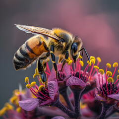 bee on a flower