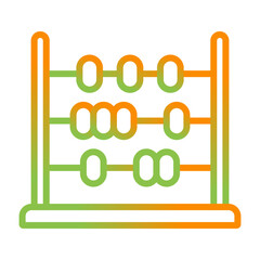 Poster - Abacus Vector Icon