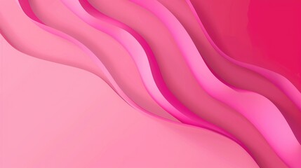 Wall Mural - Abstract pink background with shadow and space for text
