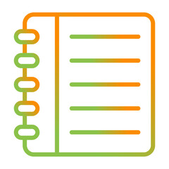 Poster - Textbook Vector Icon