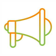 Poster - Megaphone Vector Icon