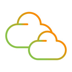 Sticker - Cloud Vector Icon