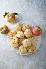 Poster - Traditional homemade apple cookies