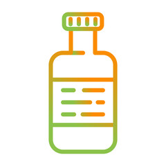 Poster - Bottle Vector Icon