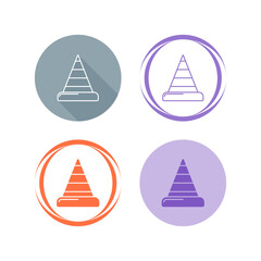 Wall Mural - Cone Vector Icon