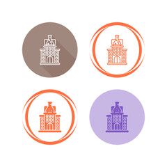 Sticker - Research Center Vector Icon