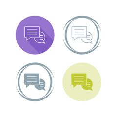 Poster - Chat Vector Icon