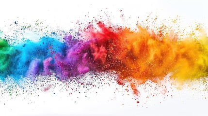 Poster - abstract colorful background