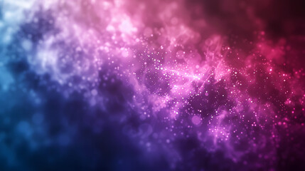 Poster - Blurred color gradient purple pink blue grainy color gradient background dark abstract backdrop banner poster card wallpaper website header design