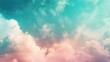 © AkuAku - Abstract nature background with artsy cloudy sky and textured gradient