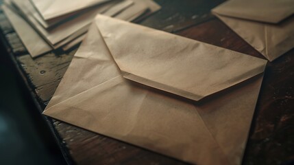 Leinwandbilder - Envelopes for your background : Generative AI