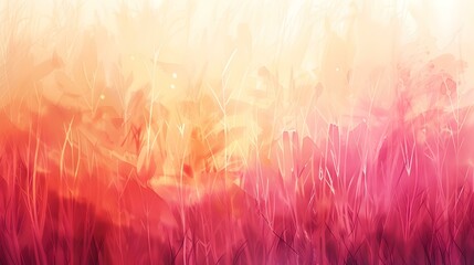 Wall Mural - Gradient light coral to light goldenrod banner