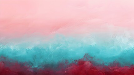 Wall Mural - Gradient misty rose to pale turquoise background