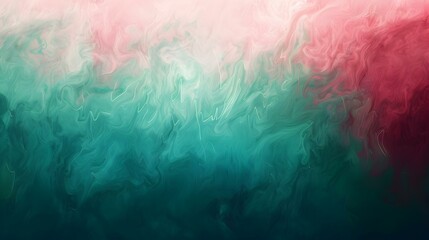 Wall Mural - Gradient aquamarine to dark sea green background