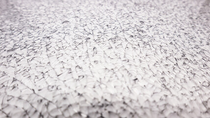 Poster - Cracked Glass Texture