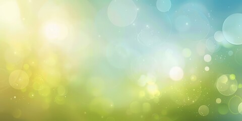 Abstract Blurred Background with  Bokeh Lights