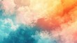 © AkuAku - Abstract nature background with artsy cloudy sky and textured gradient