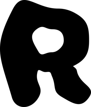 Halloween English font vector shape, Halloween font, Scary creepy alphabet, Dirty Letters, Curve font