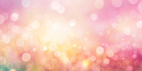 Wall Mural - abstract background with bokeh