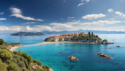 Canvas Print - view of the bay