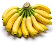 © Adisorn - A Large Bunch Of Ripe Yellow Bananas Isolated On A White Background.