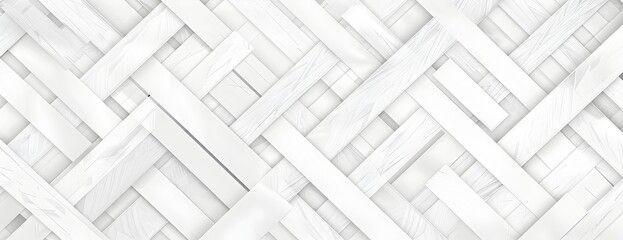 Poster - Abstract white background with geometric pattern for design and presentation, vector illustration, flat style, white color