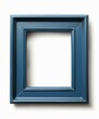 © BrandwayArt - Blue Picture Frame on White Background