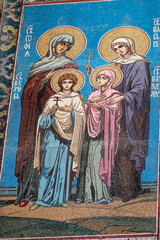 Wall Mural - Saints Faith, Hope and Charity