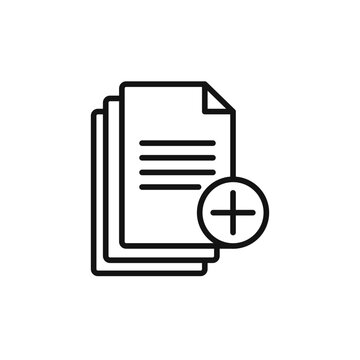 New Document Icon Perfect for File Creation and Management