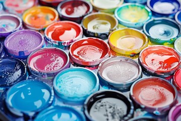 Poster - Colorful Paint Palette