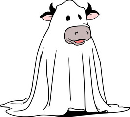 Poster - Ghost Cow